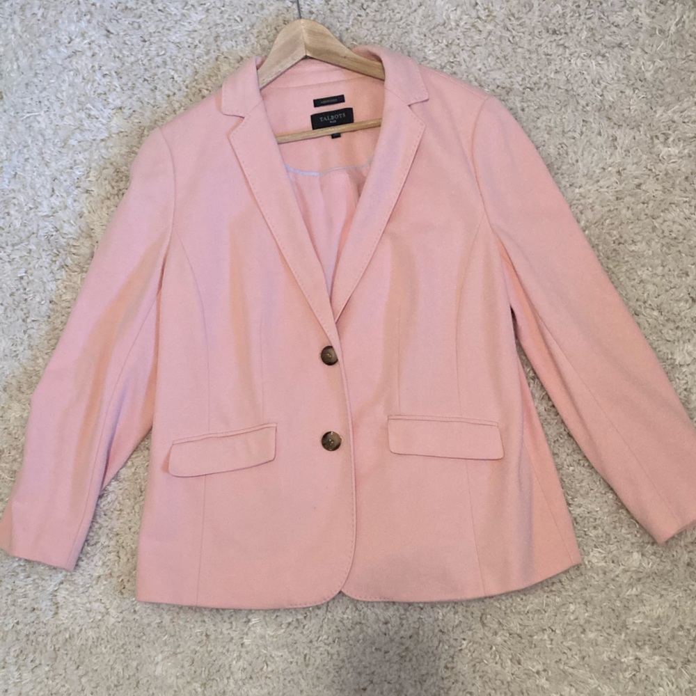 Talbots Aberdeen Pink Blazer